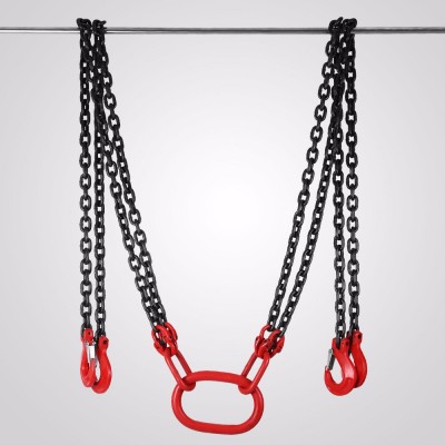 TAG New Self locking Hook safety 4 Legs 4M WLL 3000kg Lifting Chain Sling